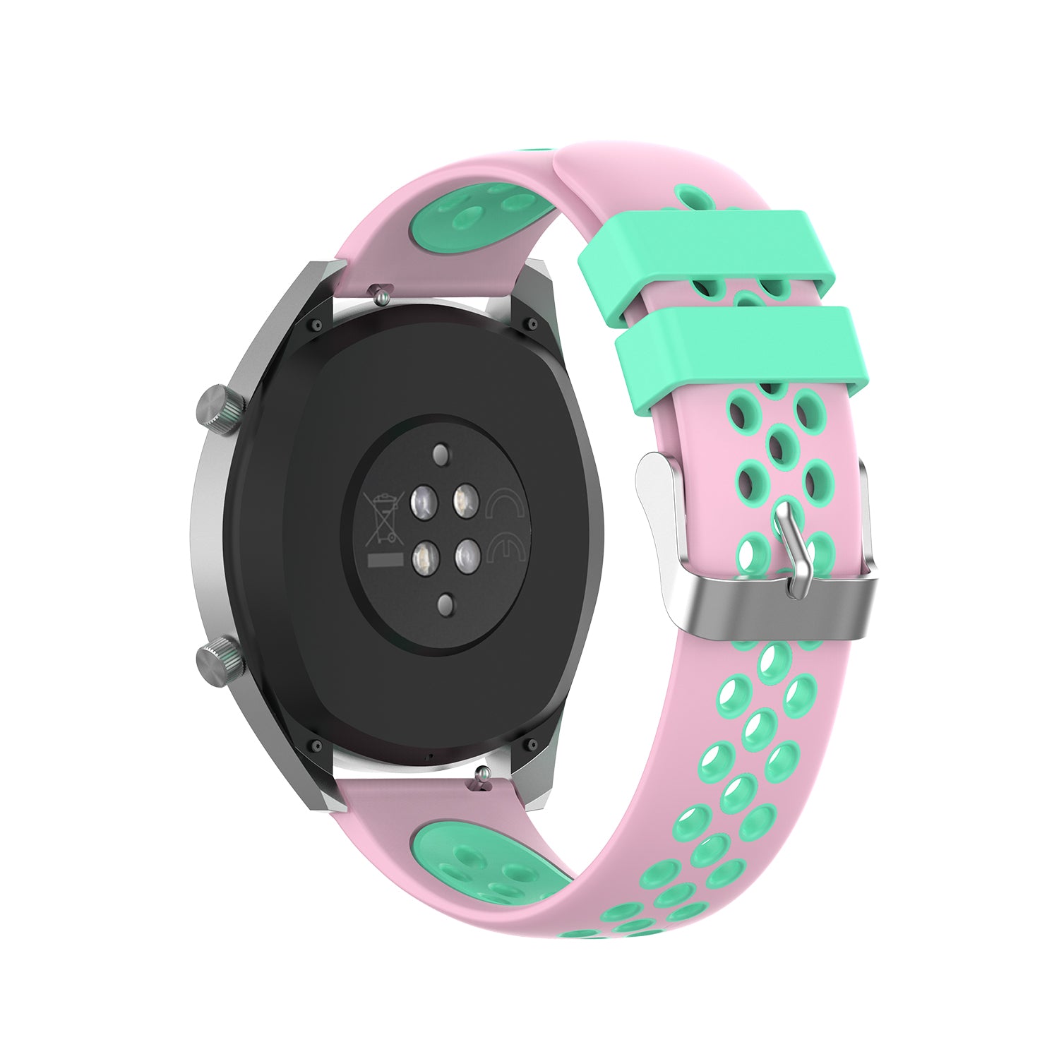 Dual Color Soft Silicone Smart Watch Replacement Strap 22mm for HUAWEI Watch GT2 46mm Dual Color Soft Silicone Smart Watch Replacement Strap 22mm for HUAWEI Watch GT2 46mm